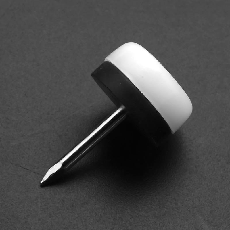Set 40 Miếng Lót Chân Bàn Ghế Sofa Bằng Nylon Dày Dặn 18Mm Hoặc 0.7Inch Màu Trắng