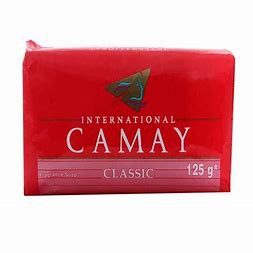 Xà bông cục Camay đen/ đỏ 125g