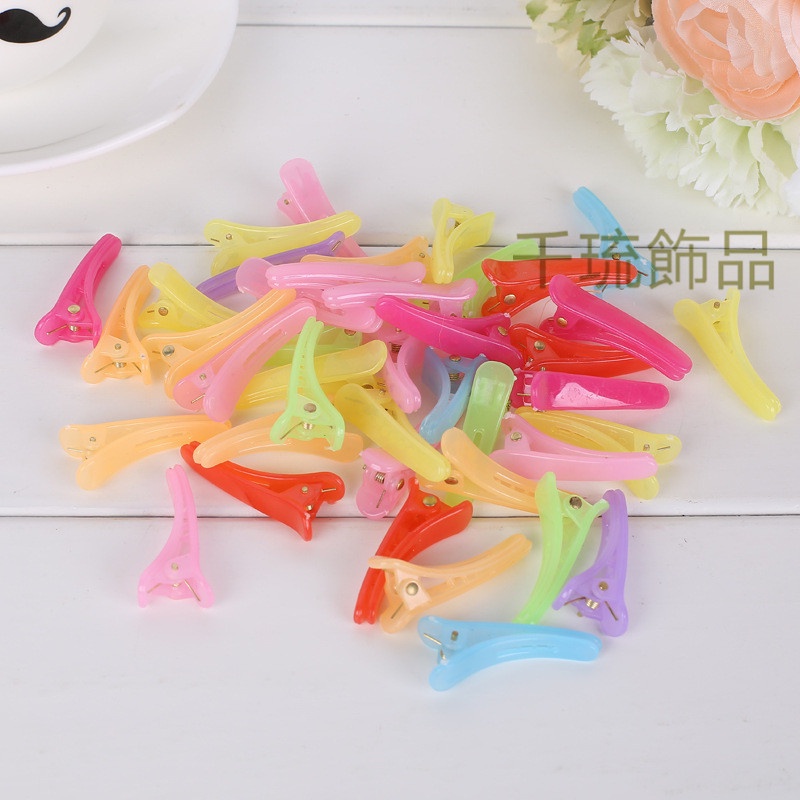 Kẹp tóc nhựa mỏ vịt KT1 và KT2