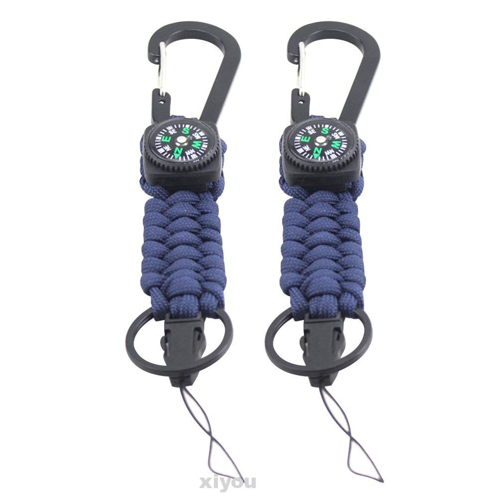 2pcs Survival Emergency Multifunctional Practical Hiking Camping Outdoor Paracord