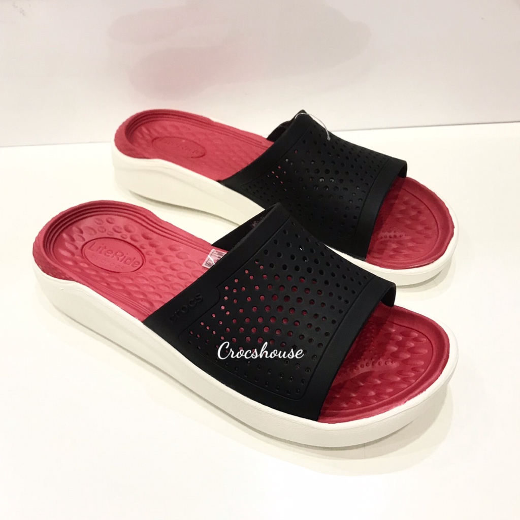 Dép quai ngang literide unisex siêu êm ,dép quai ngang crocs nam nữ mềm mại - Crocs House
