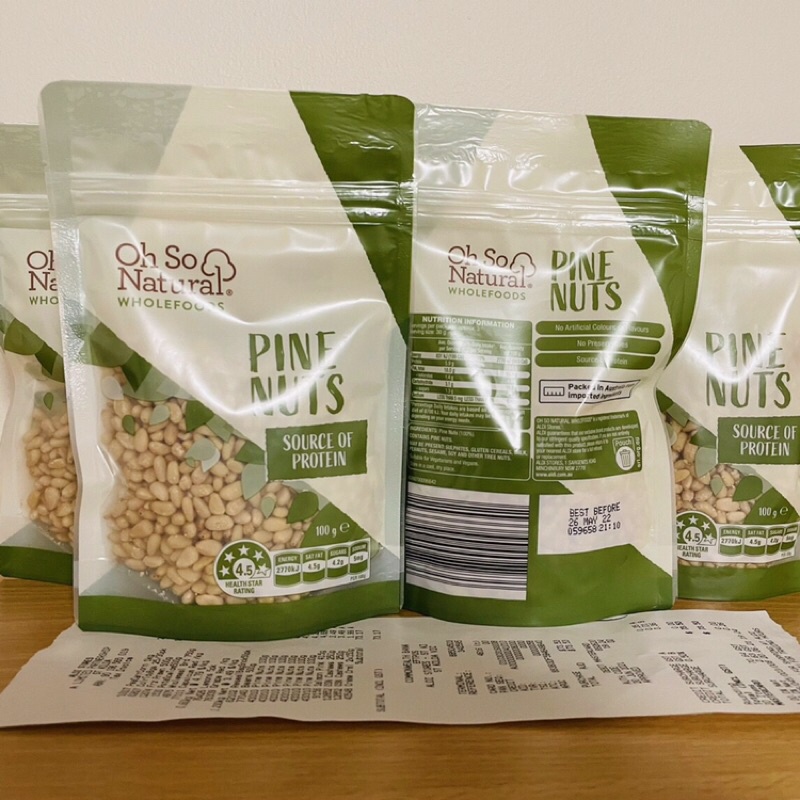 HẠT THÔNG ÚC -CHUẨN BILL