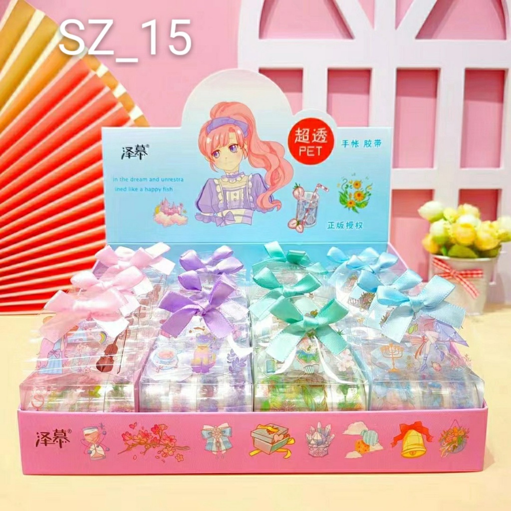Hộp washi trong thắt nơ siêu xinh