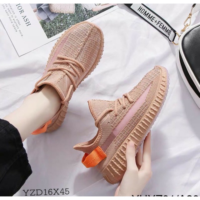 Giày Thể Thao Nữ YZ Đế Cao Su Trong (Fullbox) | BigBuy360 - bigbuy360.vn