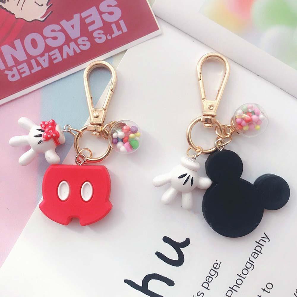 LANFY Móc Khóa Hình Chuột Mickey Hoạt Hình Đáng Yêu