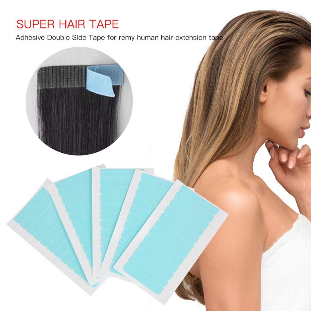 Set 5 Tấm Băng Keo Ren Dán Nối Tóc Không Gây Nhờn Lâu Trôi Tiện Dụng