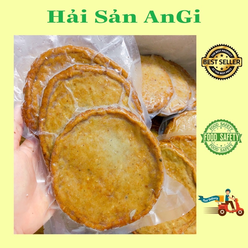 Chả cá thu chiên nguyên chất dai ngon 500g