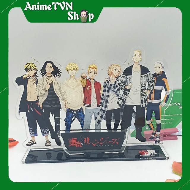 Tượng Mica Standee Anime Manga Tokyo Revengers (Kịch Trường Của Takemichi) - Nhựa Cứng Acrylic In nhiều chi tiết sắc nét