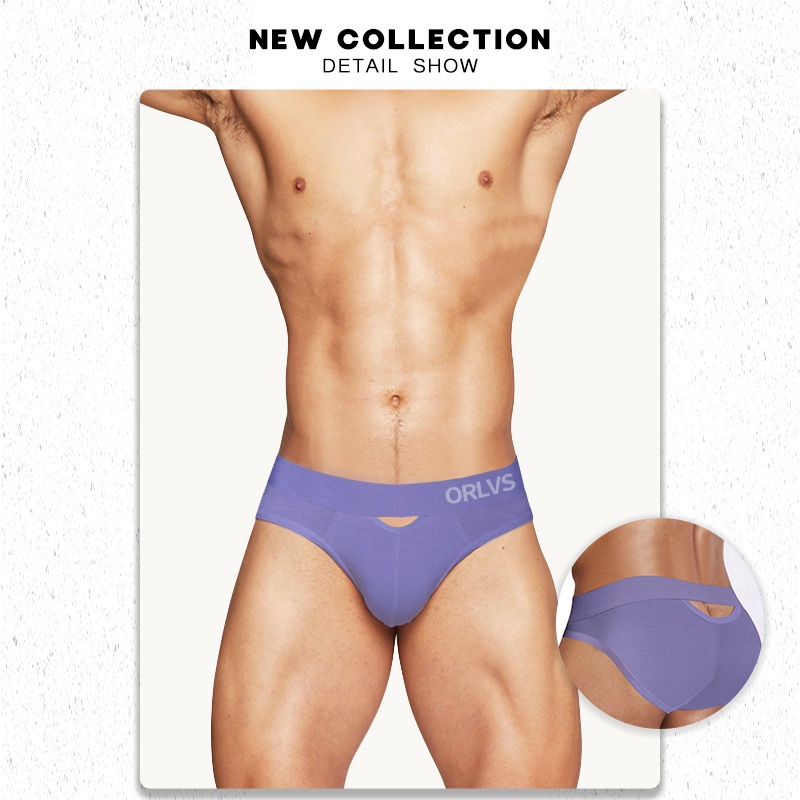 Quần Lót Cotton Lưng Thấp Thoải Mái Gợi Cảm Chất Lượng Cao Cho Nam