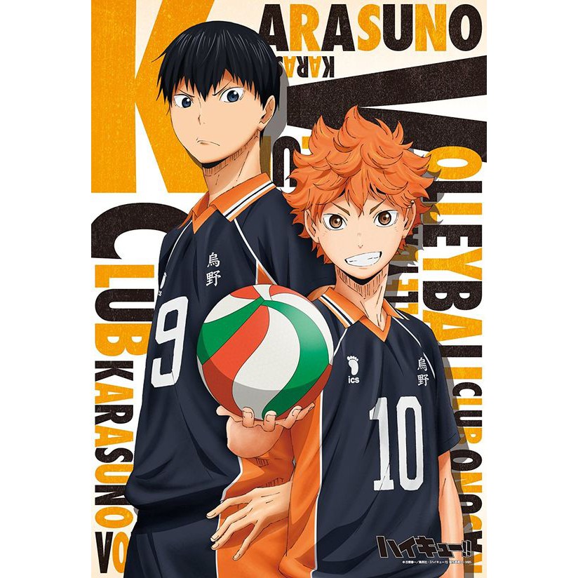 Tấm Poster in hình HAIKYUU!! VUA BÓNG CHUYỀN nhiều mẫu cao cấp giấy 260gsm anime chibi