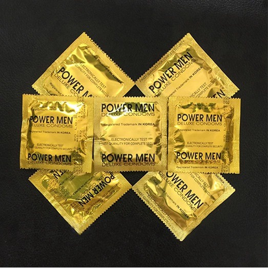 Bao cao su siêu siêu mỏng POWER MEN 0.03 INVI, kéo dài thời gian quan hệ, chống xuất tinh sớm Hộp 3bcs