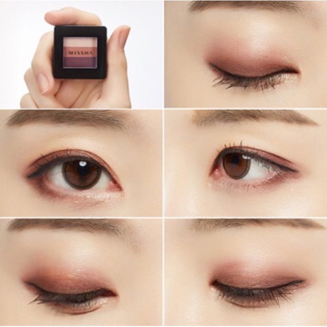 Phấn mắt 3 màu Missha triple shadow