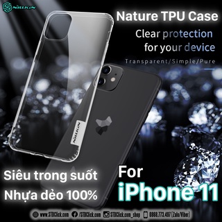ỐP LƯNG IPHONE 11 NILLKIN SILICON CHÍNH HÃNG [NEW SALEOFF]