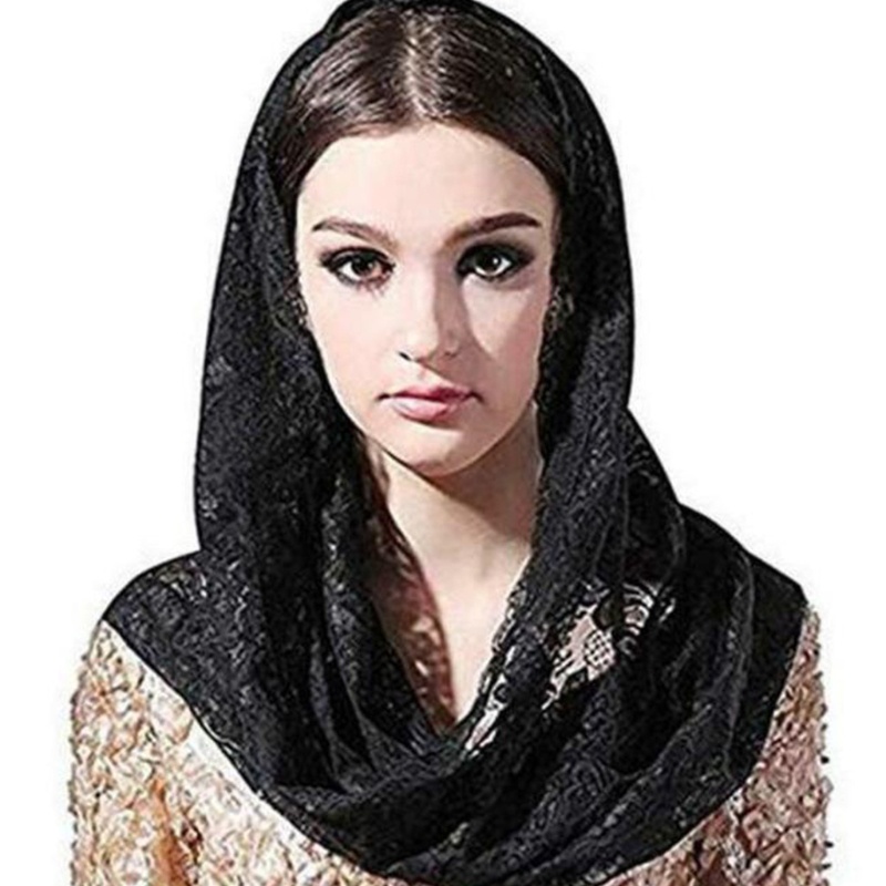 Mạng Che Mặt Thêu Hoa La Tinh Viền Ren Che Phủ Đầu Cho Sự Lựa Chọn Và Bap