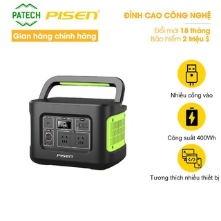 Trạm sạc dự phòng Pisen Power Station 400Wh - Hàng chính hãng