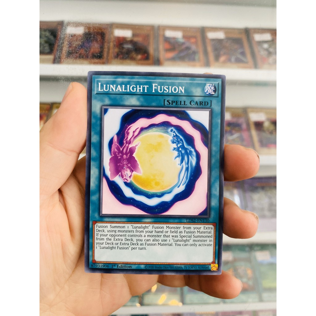 Thẻ Bài YugiOh! Mã LDS2-EN130 - Lunalight Fusion - Common - 1st Edition