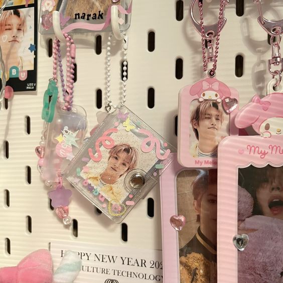 Ví Trong Suốt Bling Toploader  Túi Đựng Tiền Thẻ Card Photocard Polaroid Lomo Kpop BlackPink BTS Idol Ribbon Confetti