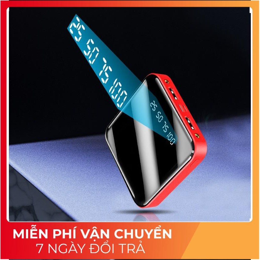 Sạc dự phòng mini 255075100 dung lượng 20000mah