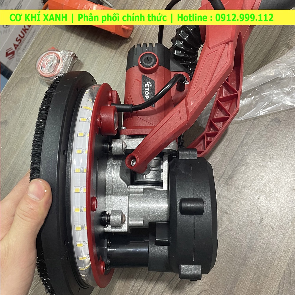 Máy chà tường có đèn led, có hút bụi, cán dài từ 1-2mét chính hãng Etop Model XH-2309