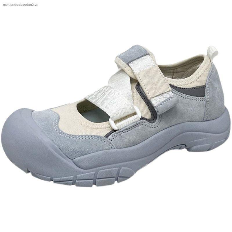 Giày thể thao dễ thương dành cho nữ 2021 khóa dán thoáng khí thời trang mùa hè