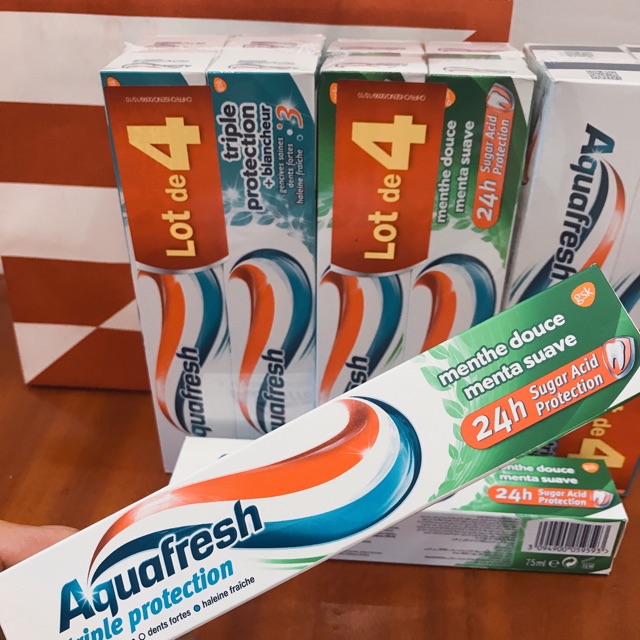 Kem đánh răng Aquafresh Pháp