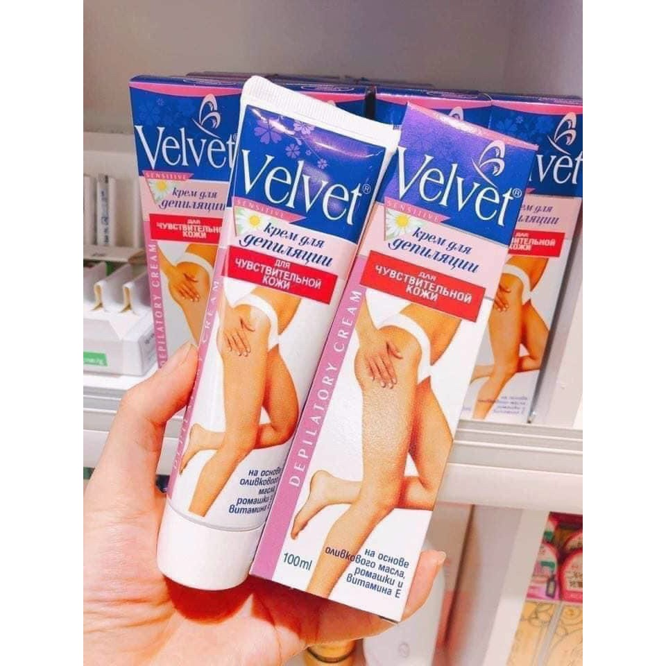 [CHÍNH HÃNG]Kem Tẩy Lông Velvet Nga_ Tạm biệt những vùng lông không mong muốn. | BigBuy360 - bigbuy360.vn