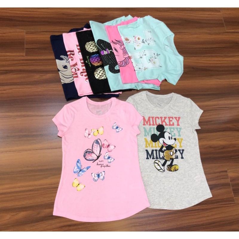 Áo thun bé gái hiệu Justice size đại 22_60kg