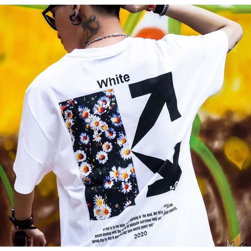 Áo thun tay lỡ Unisex ONEZ, áo phông form rộng Hoa WIND ATL1 | BigBuy360 - bigbuy360.vn