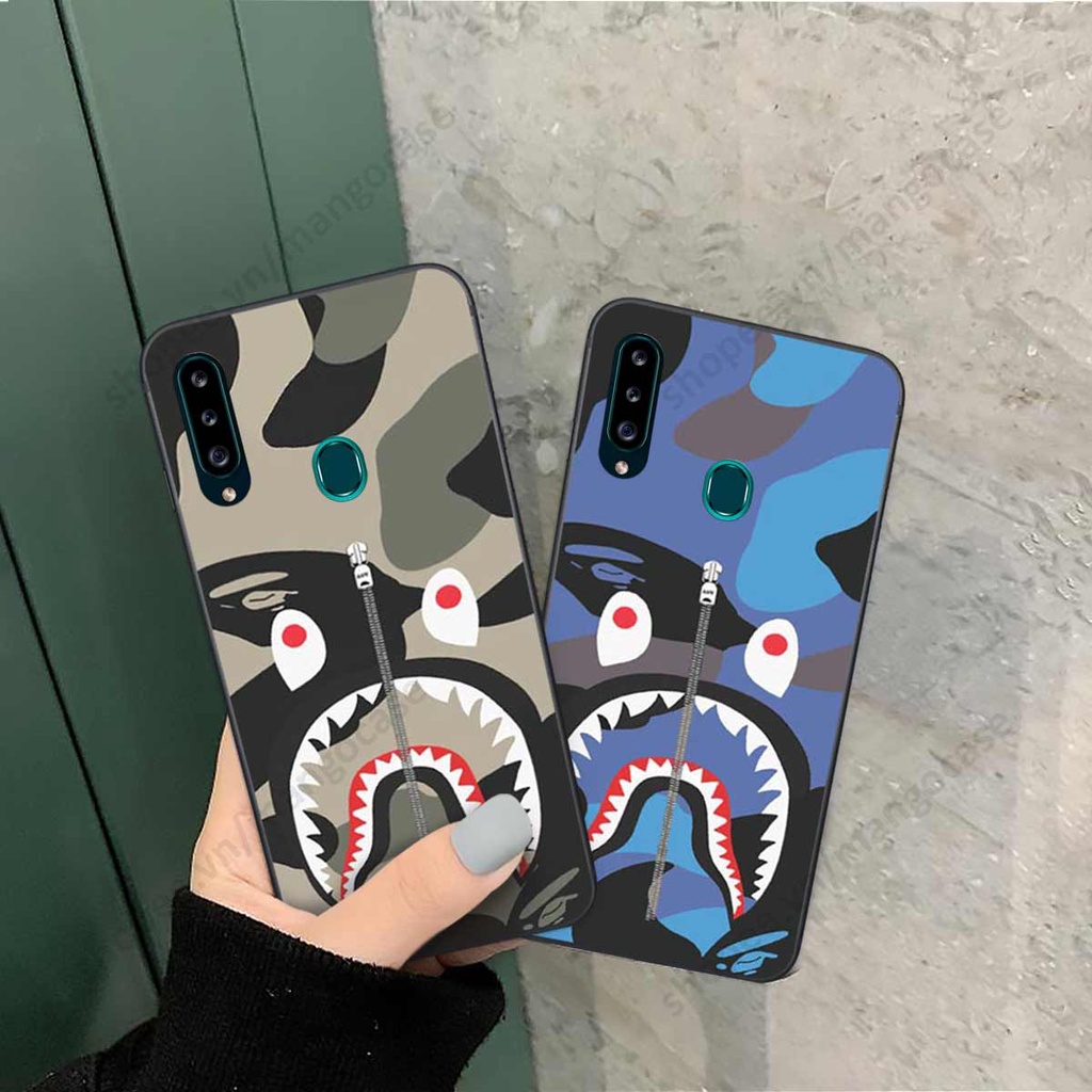 Ốp lưng điện thoại Samsung A20s drew, kaws, bape cao cấp, vỏ ốp rẻ đẹp