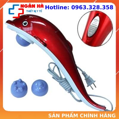 Máy massage cầm tay, Máy massage toàn thân, con cá heo 3 đầu