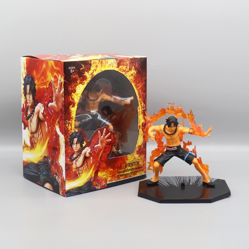 Mô Hình Các Nhân Vật Trong One Piece Luffy ,ACE Hỏa Quyền , Sanij - Có Hộp