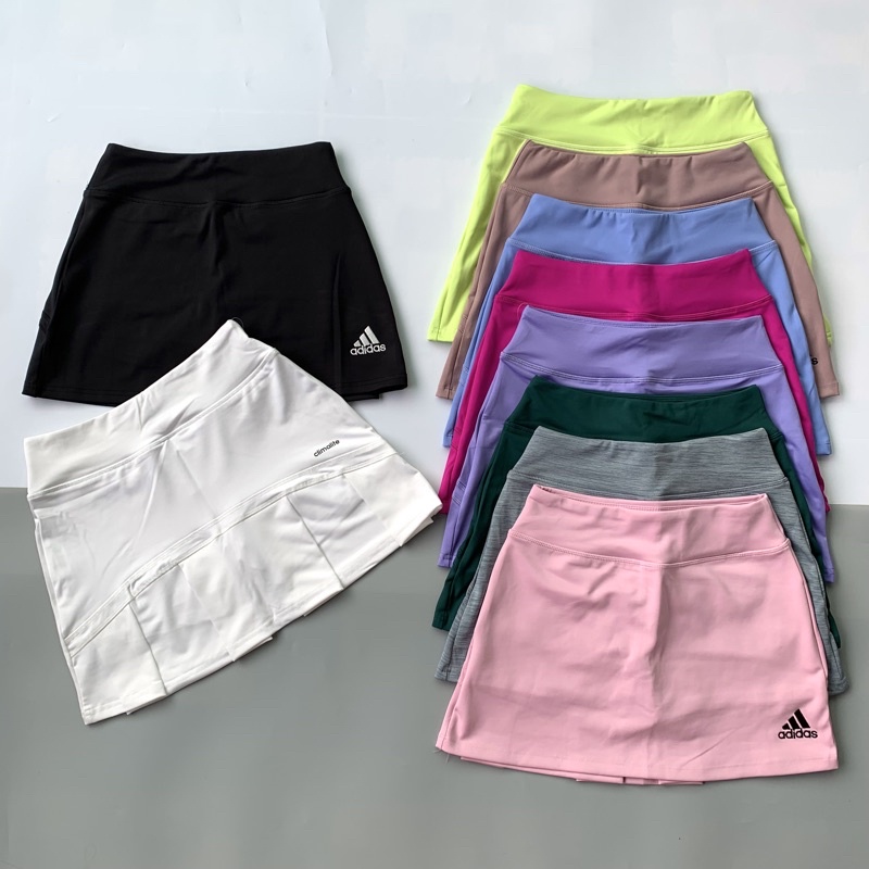 Chân Váy Tennis Thể Thao 2 Lớp Chất Thun Lạnh ADS Ver.2