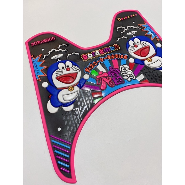 Thảm xe Scoopy hình Doreamon Stitch, thảm để chân xe máy, thảm lót sàn xe Scoopy