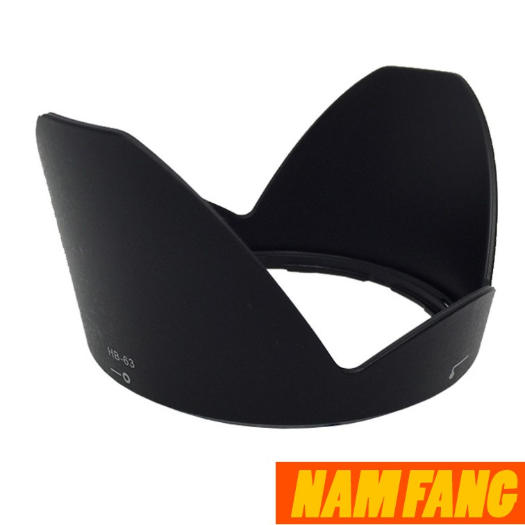 LENS HOOD NIKON HB-63 HÀNG ĐẸP - DÀNH CHO ỐNG KÍNH NIKON 24-85MM F/3.5-4.5G ED VR