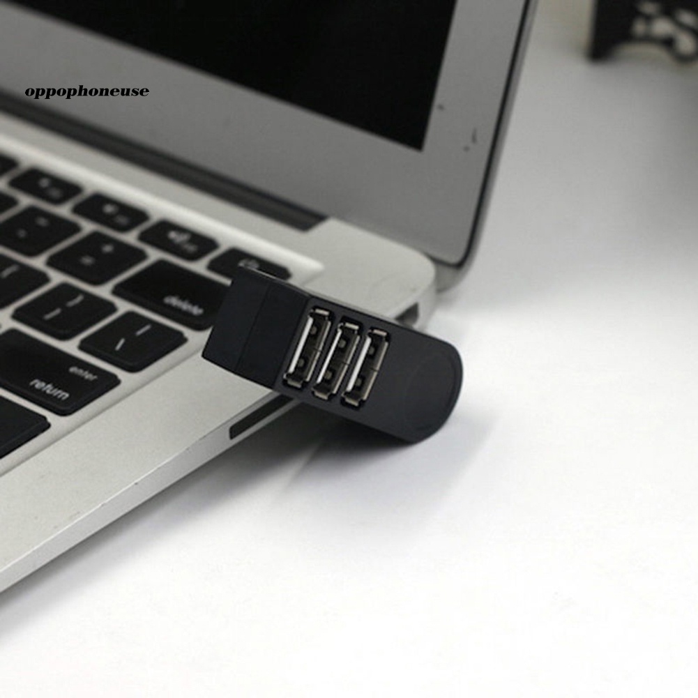 Bộ Chia 3 Cổng Usb 2.0 Cho Pc Laptop Notebook Mac