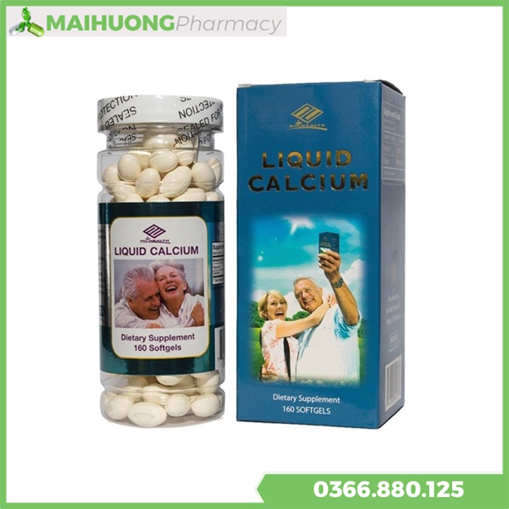 Liquid Calicum Nu Health giúp bổ sung Vitamin D, Calcium cần thiết cho cơ thể. Phòng chống còi xương ở trẻ