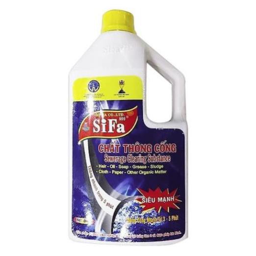 Chất thông tắc đường cống siêu tốc 700ml-- chai thông cầu cống đa năng - dung dịch tẩy rửa - dung dịch vệ sinh