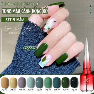 Sơn Gel AS RED | Mã AQC | Vàng Xanh Rêu