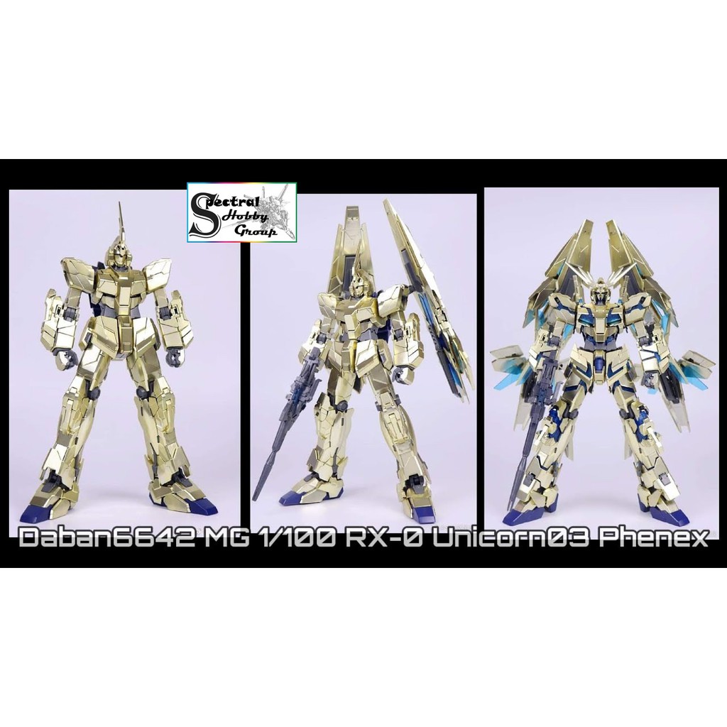 Mô hình lắp ráp MG 1/100 Unicorn Gundam Phenex 6642 daban