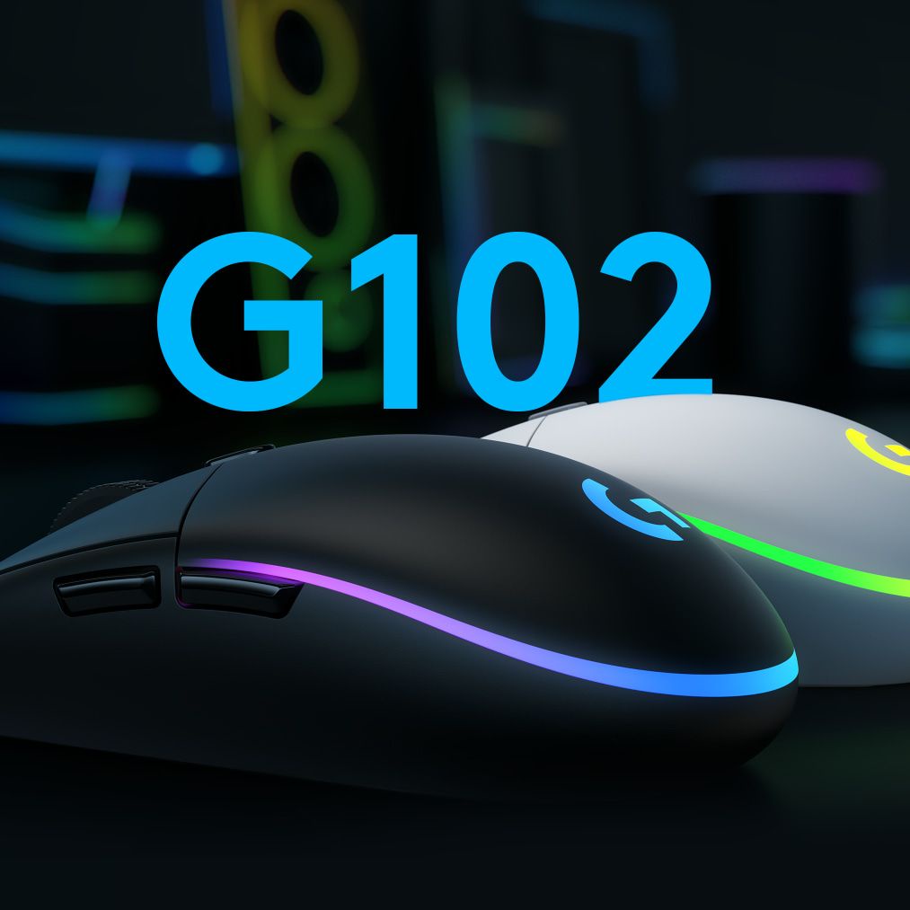 Chuột PC Gaming Logitech G102 Gen2 Lightsync - USB/RGB/Huano20M Bảo Hành12 Tháng- Hoàng Long Computer