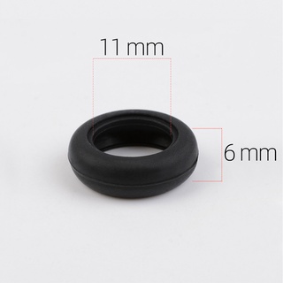 Black Comfortable Earbuds Dedicated Silicone Rings Soft Earphone Tips Eartips Accessories hooks