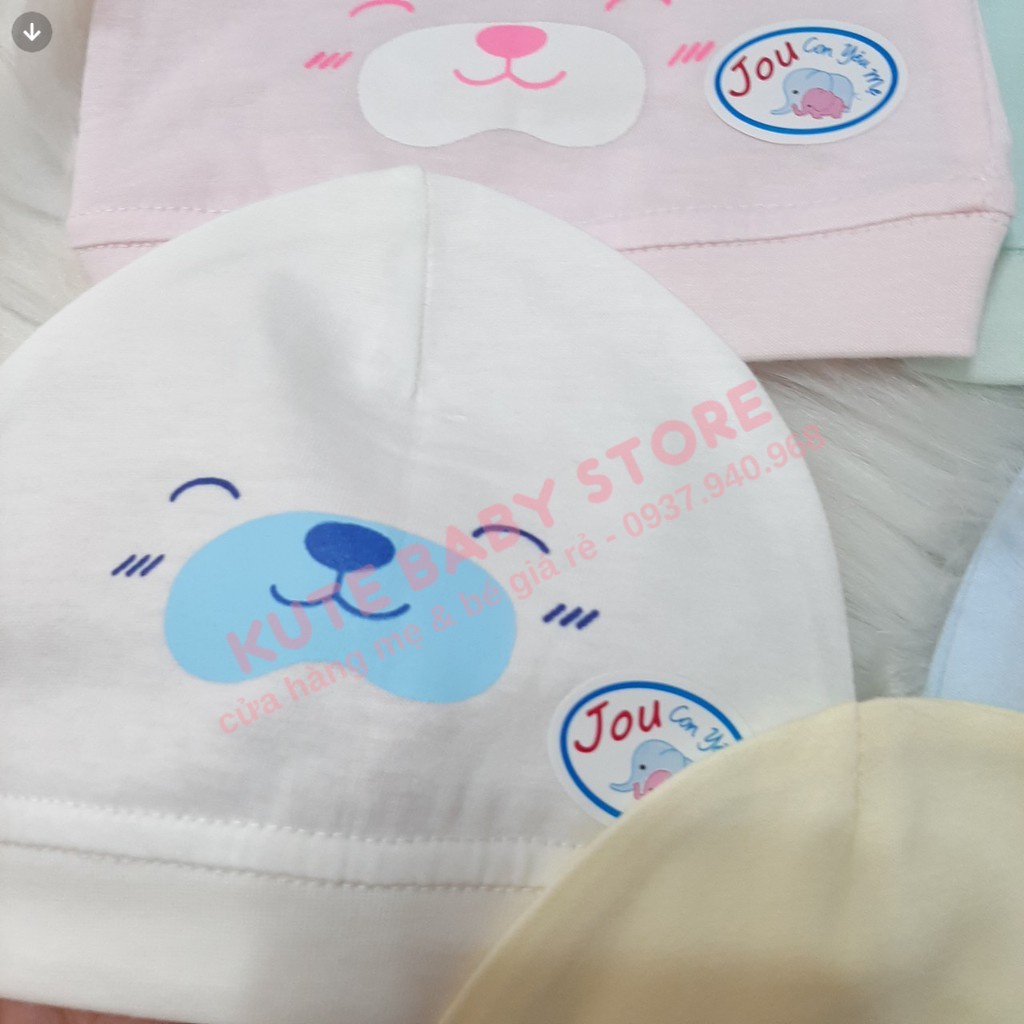 Nón/mũ cotton JOU sơ sinh