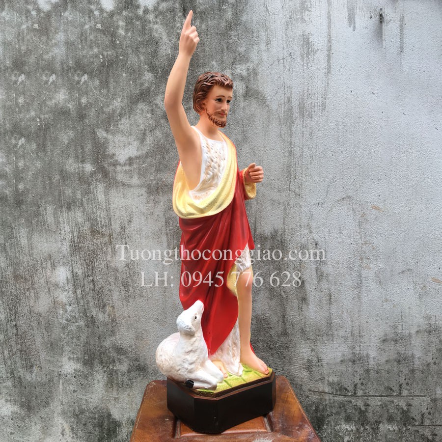 Tượng Thánh Gioan Baotixita 70cm