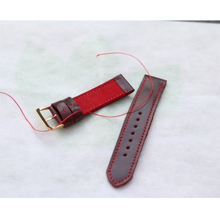 Dây đồng hồ handmade da sáp Pullup Wax