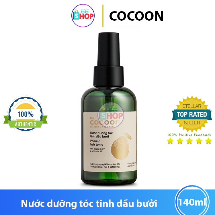 Nước Dưỡng Tóc Tinh Dầu Bưởi Cocoon 140ml