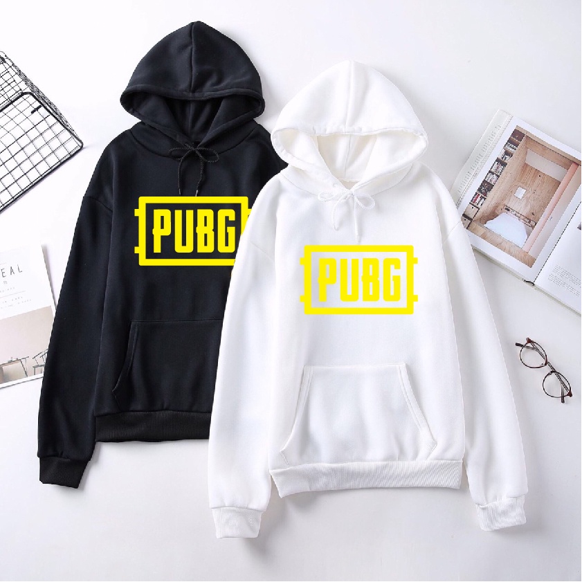 Áo Hoodie PUBG Mobile Unisex cho nam nữ form suông rộng, chất nỉ bông siêu ấm