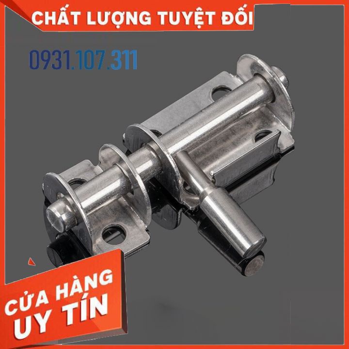 Chốt khóa cửa, then khóa cửa bằng vật liệu thép không gỉ K05 loại 1.5 inch bền và chắc chắn.