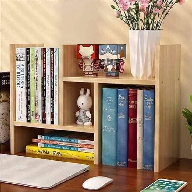 KỆ SÁCH MINI ĐỂ BÀN BẰNG GỖ - ĐẸP - GIÁ RẺ - CHẤT LƯỢNG CAO
