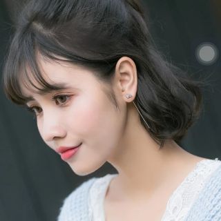Combo khuyên tai-nhẫn 925
