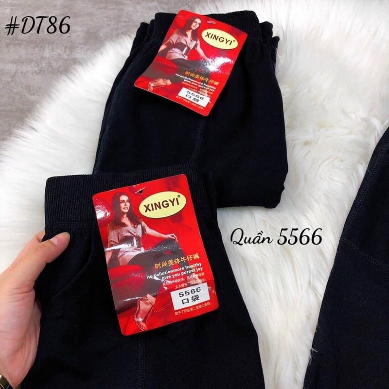 Quần ngố lững legging co giãn phom thoải mái